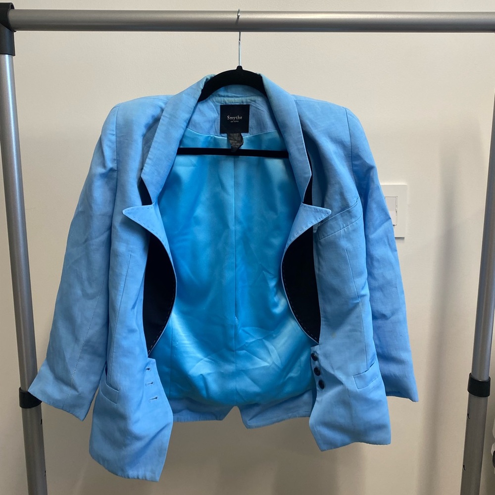 Smythe Les Vestes blue blazer